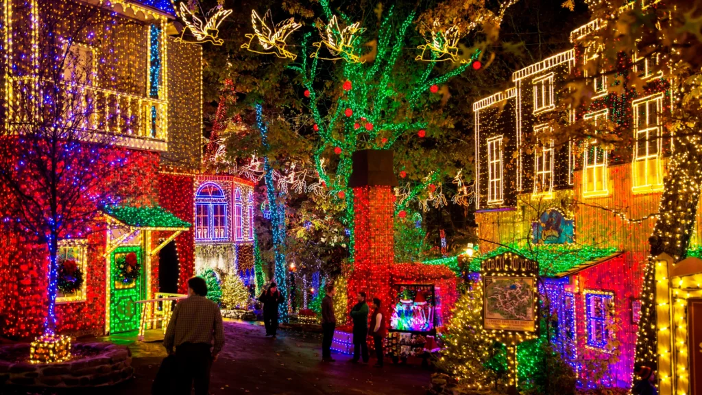 Christmas time at Silver Dollar City